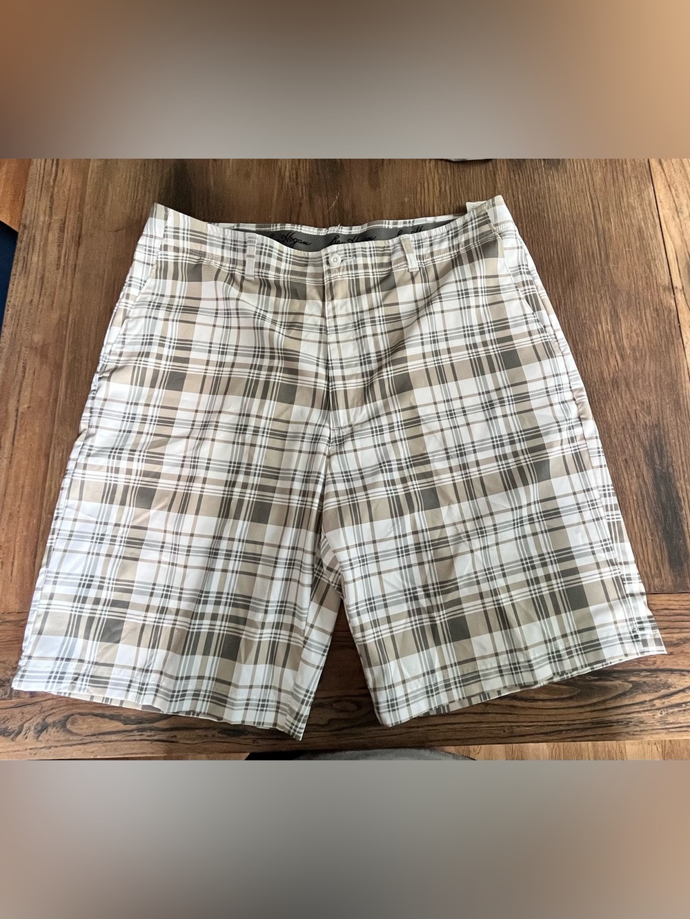 Ben Hogan Plaid Blend Men's Shorts